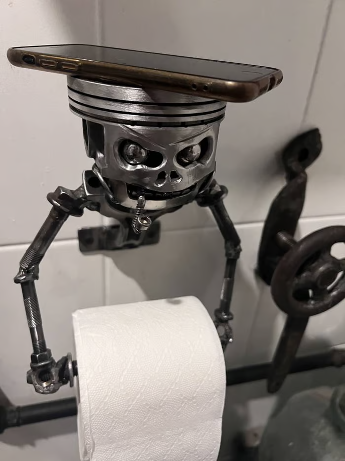 🔥Last 4 hours 50% OFF - 💀Toilet Paper Holder