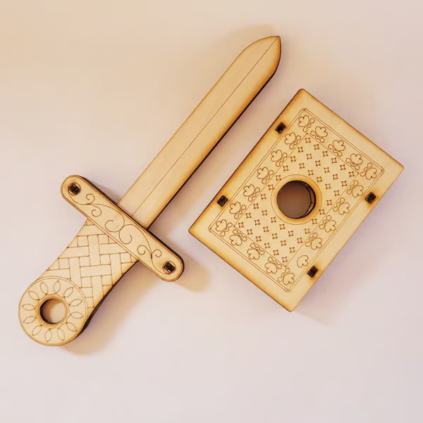 🎩Handcrafted Wooden - DIY Magic Set