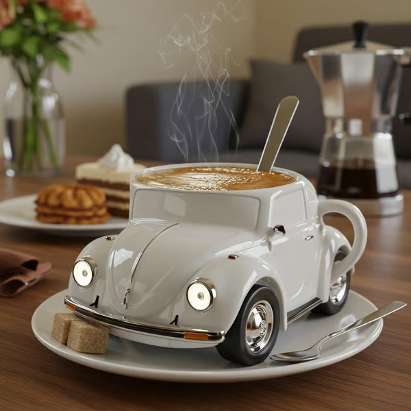 🔥LAST DAY 50% OFF🔥Beetle Shaped Coffee Mug