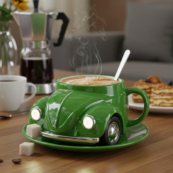 🔥LAST DAY 50% OFF🔥Beetle Shaped Coffee Mug