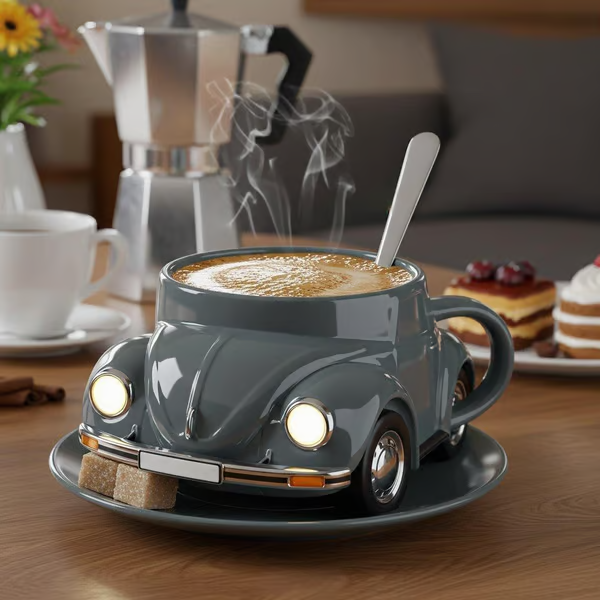 🔥LAST DAY 50% OFF🔥Beetle Shaped Coffee Mug