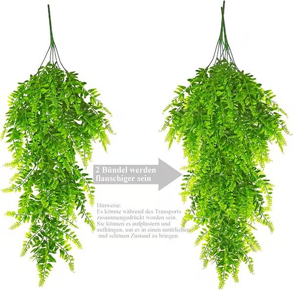 🔥LAST DAY 57% OFF🎁Outdoor Artificial Boston Ferns UV Resistant Faux Greenary Vine