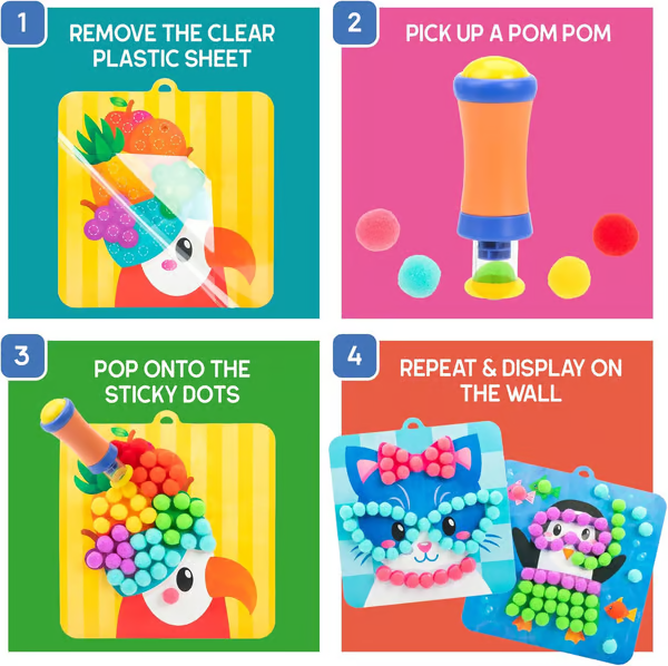 🐰Easter-Sale 49% OFF🔥Educational Insights Pom Pom Kit