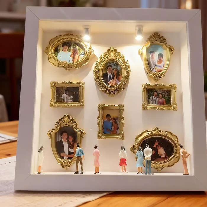 DIY Mini Museum Silhouette Box