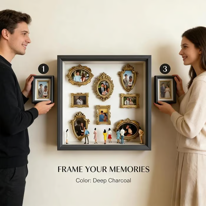 DIY Mini Museum Silhouette Box