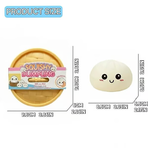 (🎁Last Day 49% OFF)✨Expressive Big Dumpling Squishy Blind Box