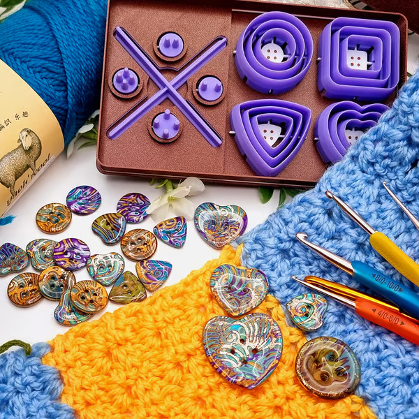 ❤️Beginner-Friendly✨Buttons Toolkit Set - Create Perfectly Centered Buttons with Ease