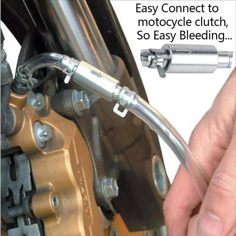 💥Brake Bleeder Hose - One Way Check Valve Tube Bleeding Tool Kit For Car Motorcyle Clutch