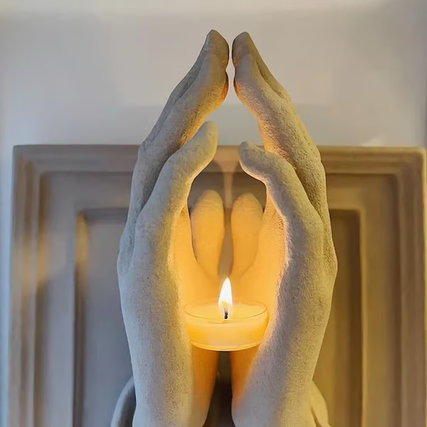 🔥Only 28 Left -✝️🙏Praying Hands--A Perfect Blend of Warmth and Wishes💖(✨Same as in the video)