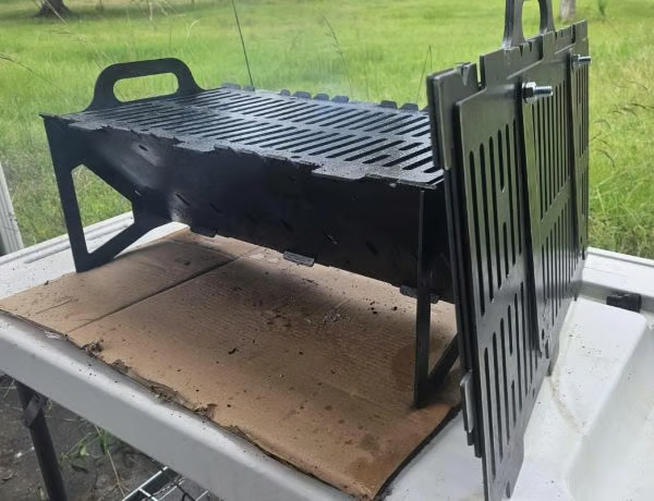 🔥HOT SALE🔥Slot Grill - Collapsible BBQ Grill for Easy Storage Steel