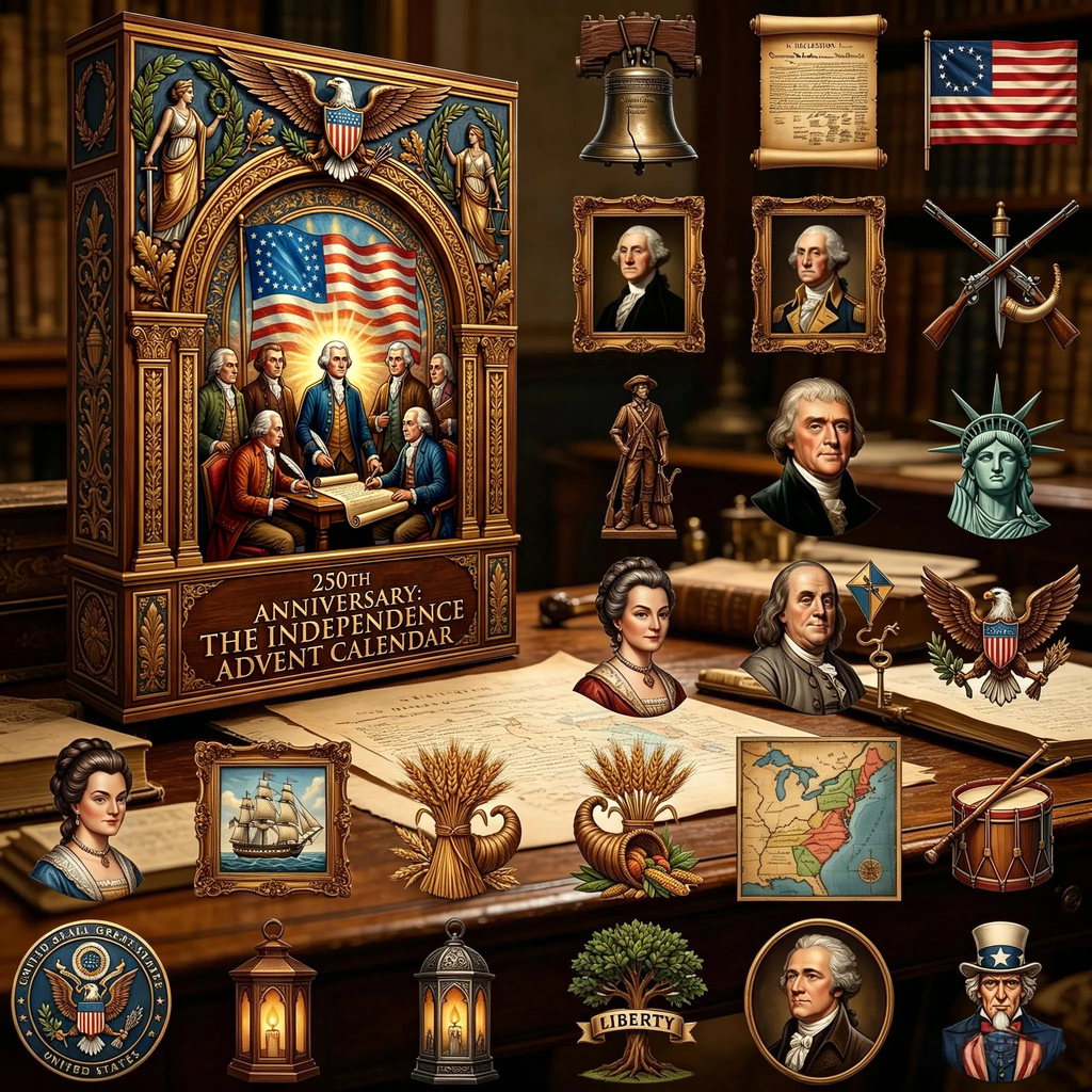 🇺🇸 America's 250th Anniversary: The Independence Advent Calendar（Be part of history）