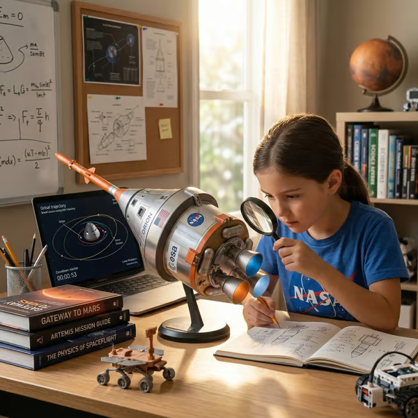 ⚡Free VIP Shipping | 🛰️Precision NASA Orion Spacecraft Model - High-Detail Metal Composite Replica with Pulsing LED Light Base