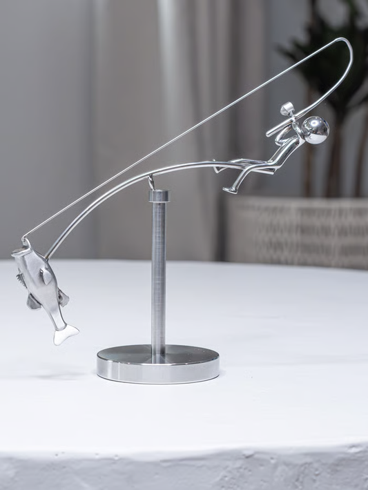 🔥Last Day 49% OFF🎣The Fisherman Balancing Sculpture