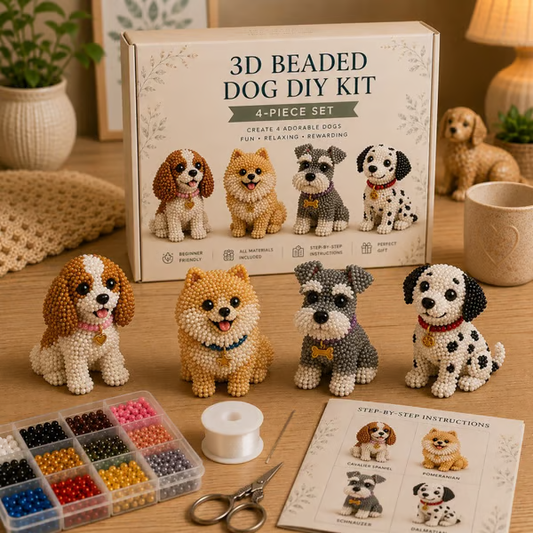 ✨Last Day 49% OFF✨-🧵✨🐾 3D Beaded Pet DIY Kit