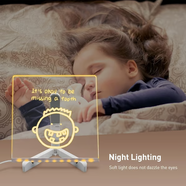 🌈🖌 Spark Creativity Instantly - 49% OFF - 🎁 Acrylic LED Message Board - For Vibrant, Endless Expression!